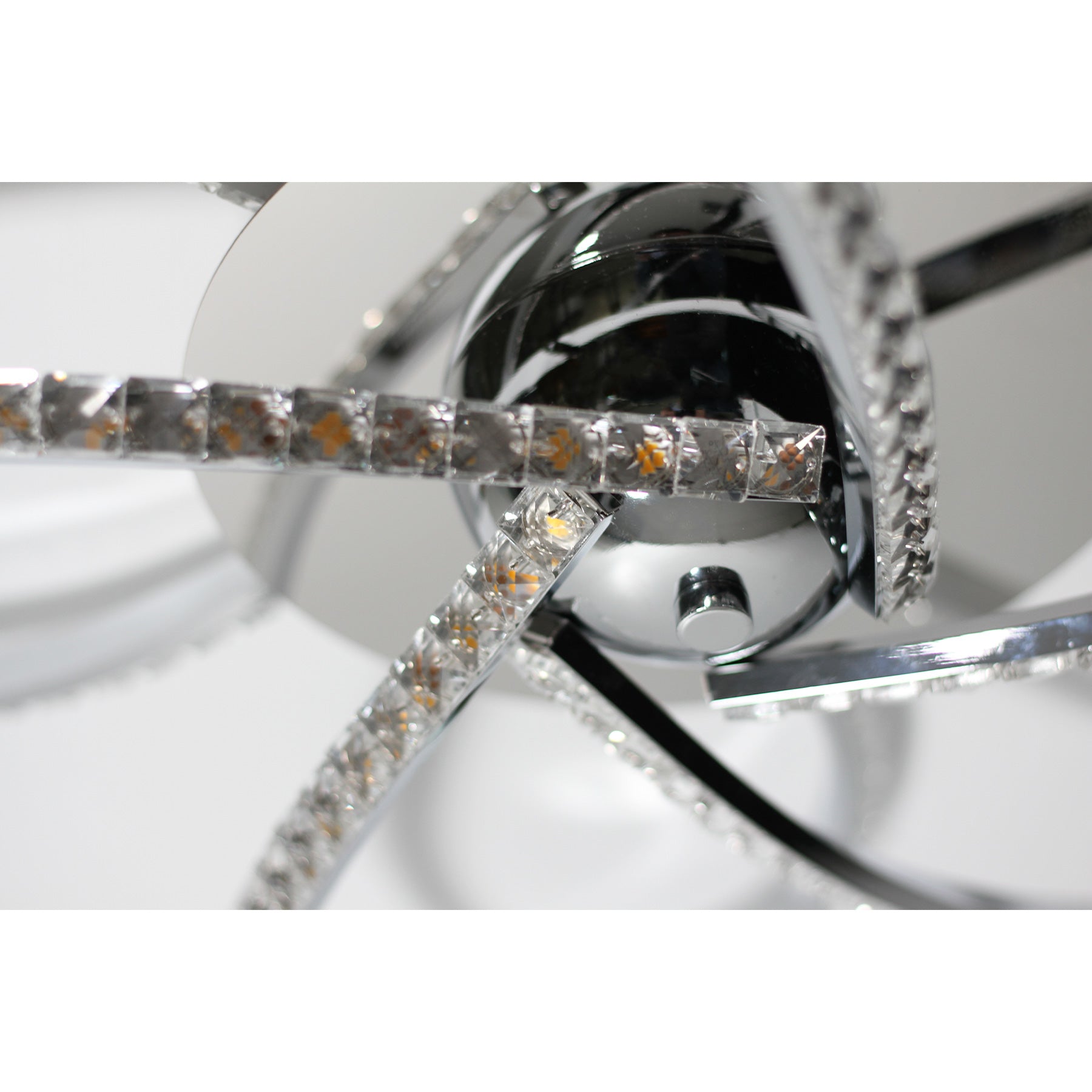 Irie Dimmable 5 Lights LED Ceiling Light - Chrome 4