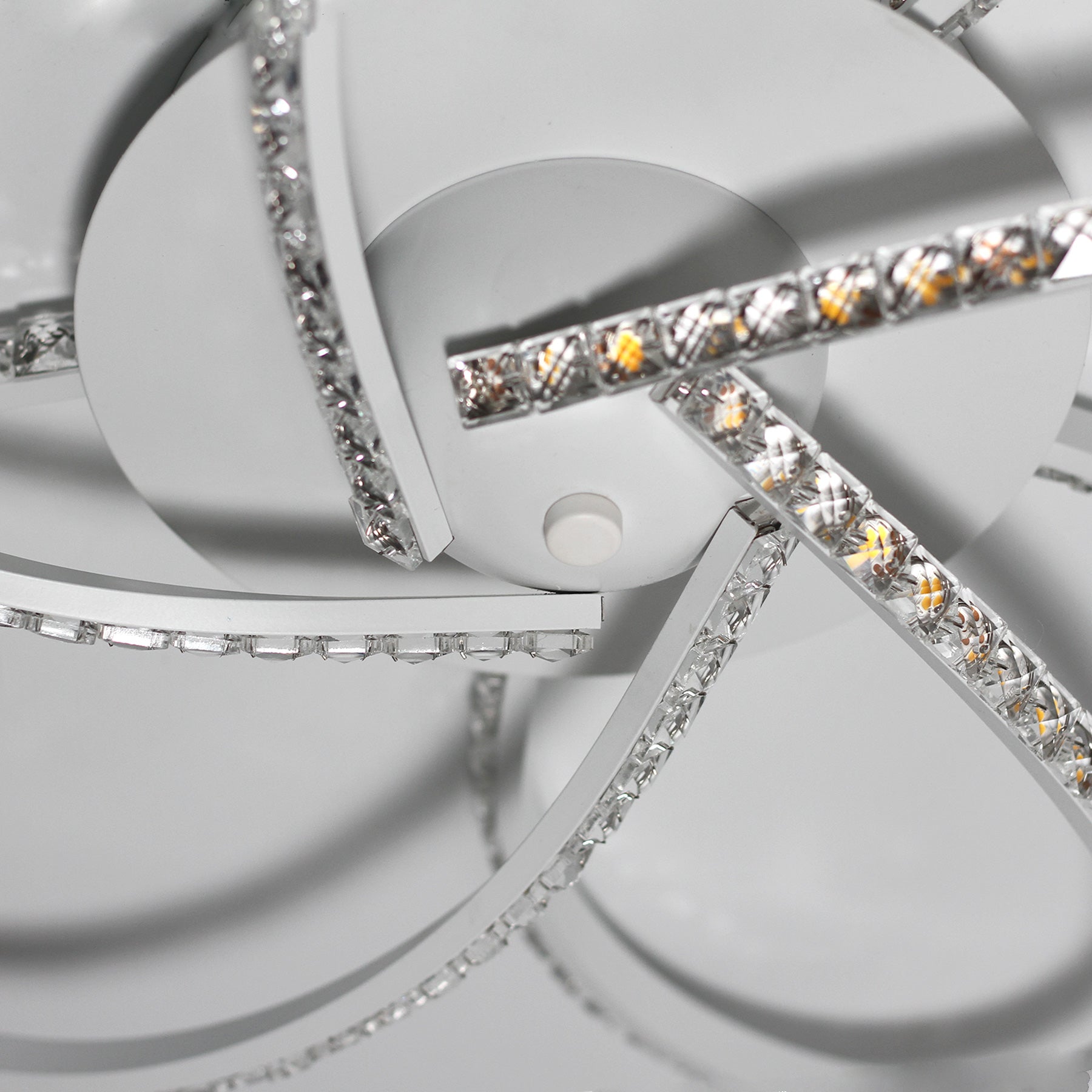 Irie Dimmable 5 Lights LED Ceiling Light - White 3