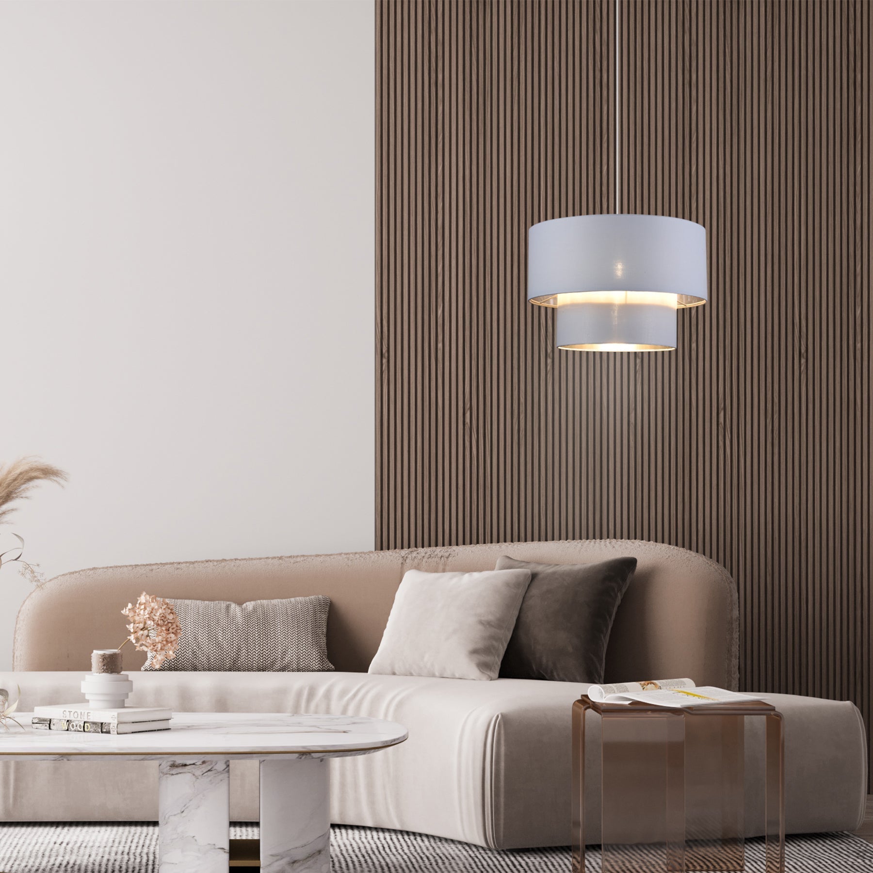 Rabiya Pendant Light - White 7