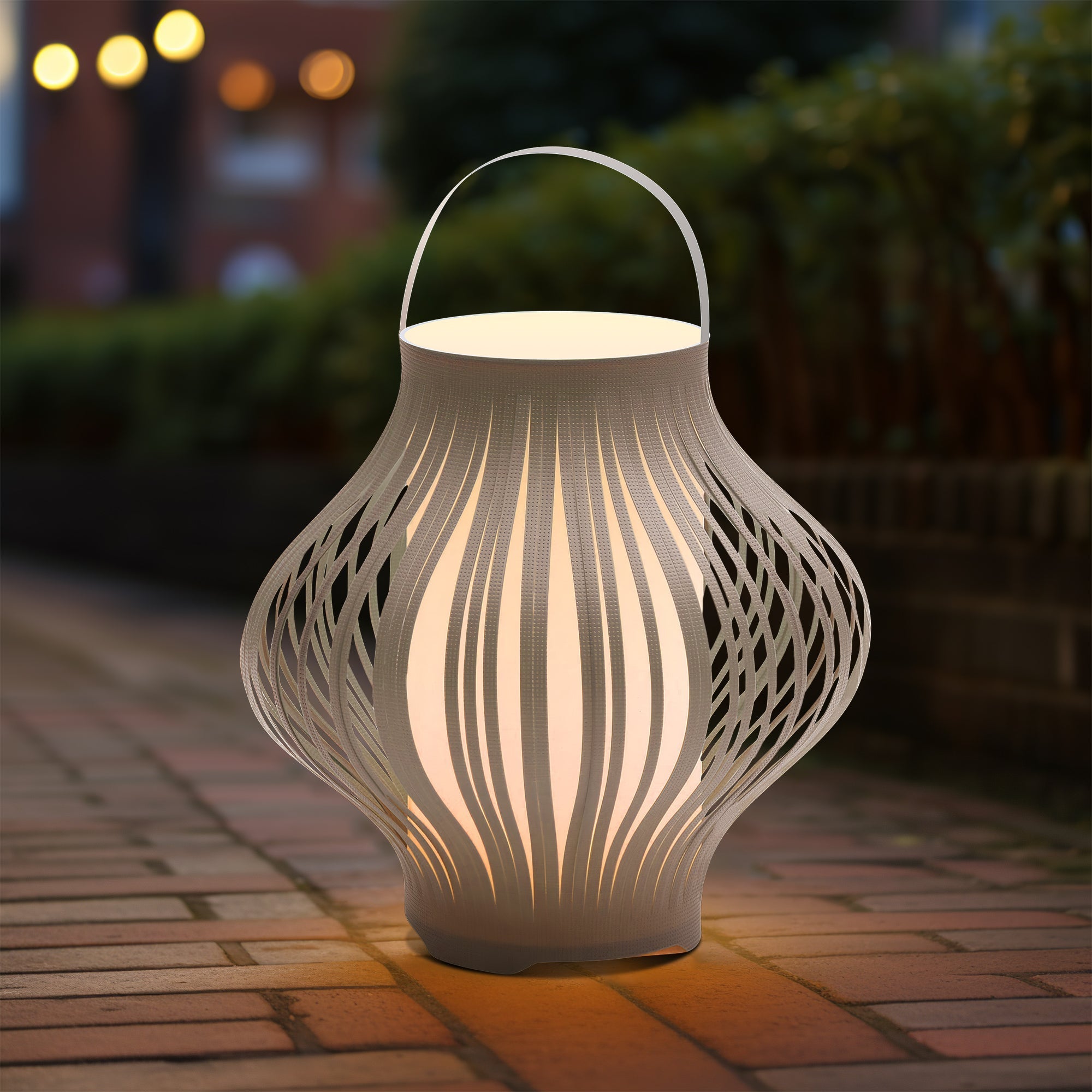 LED Retractable Lantern - Grey 7