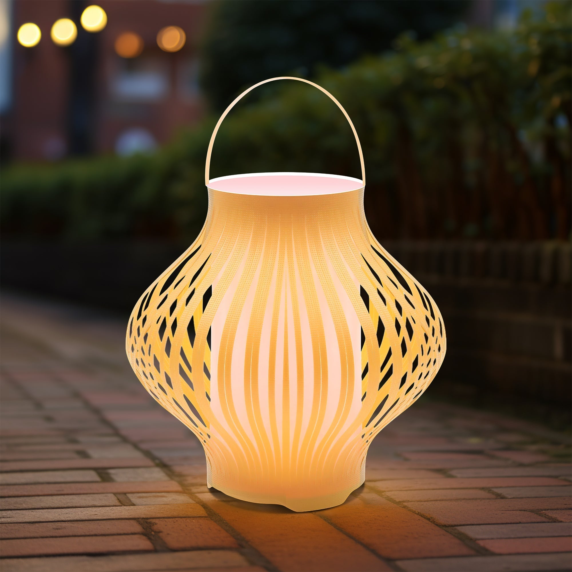 LED Retractable Lantern - Yellow 3