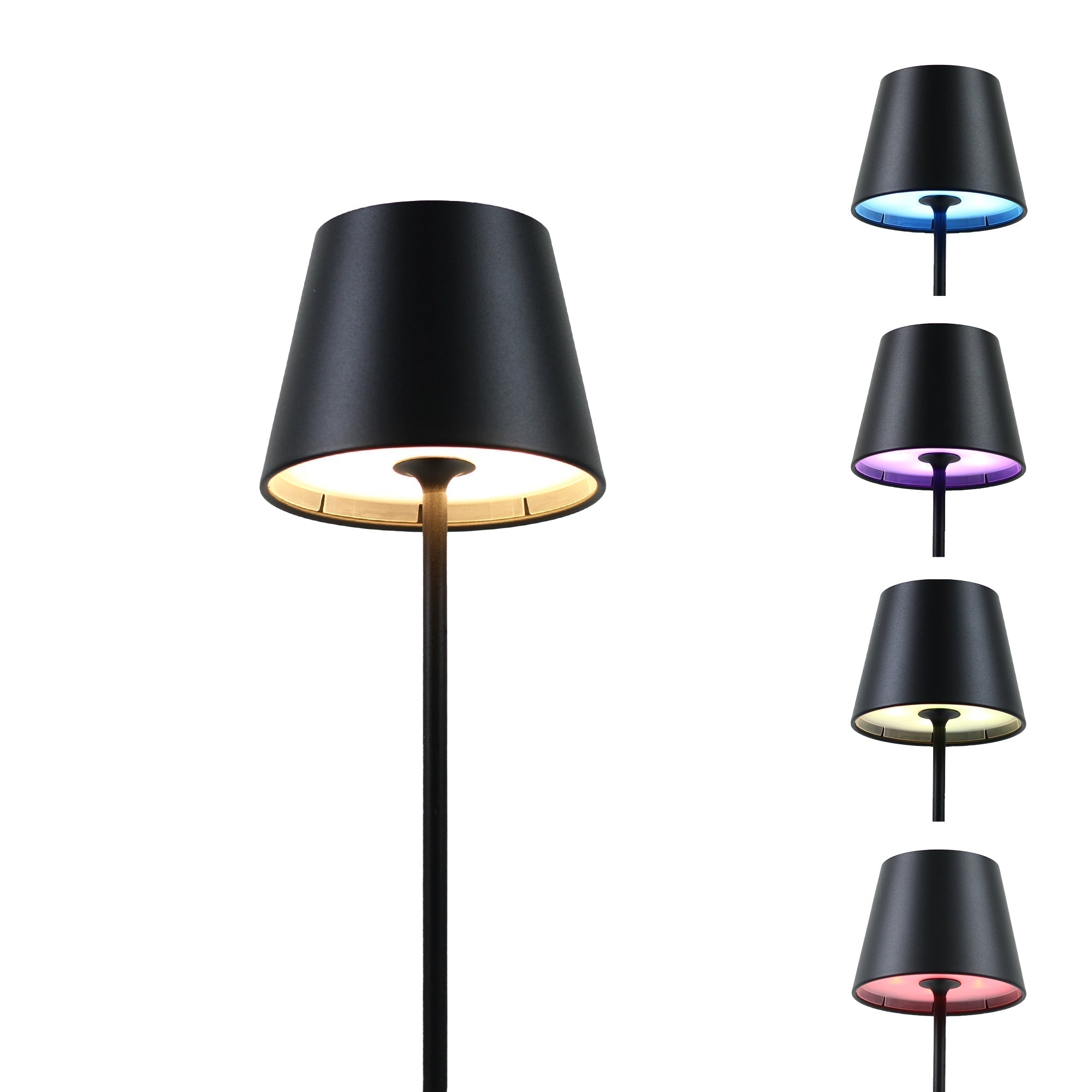 Enoki Portable RGB Table Lamp - Black 3