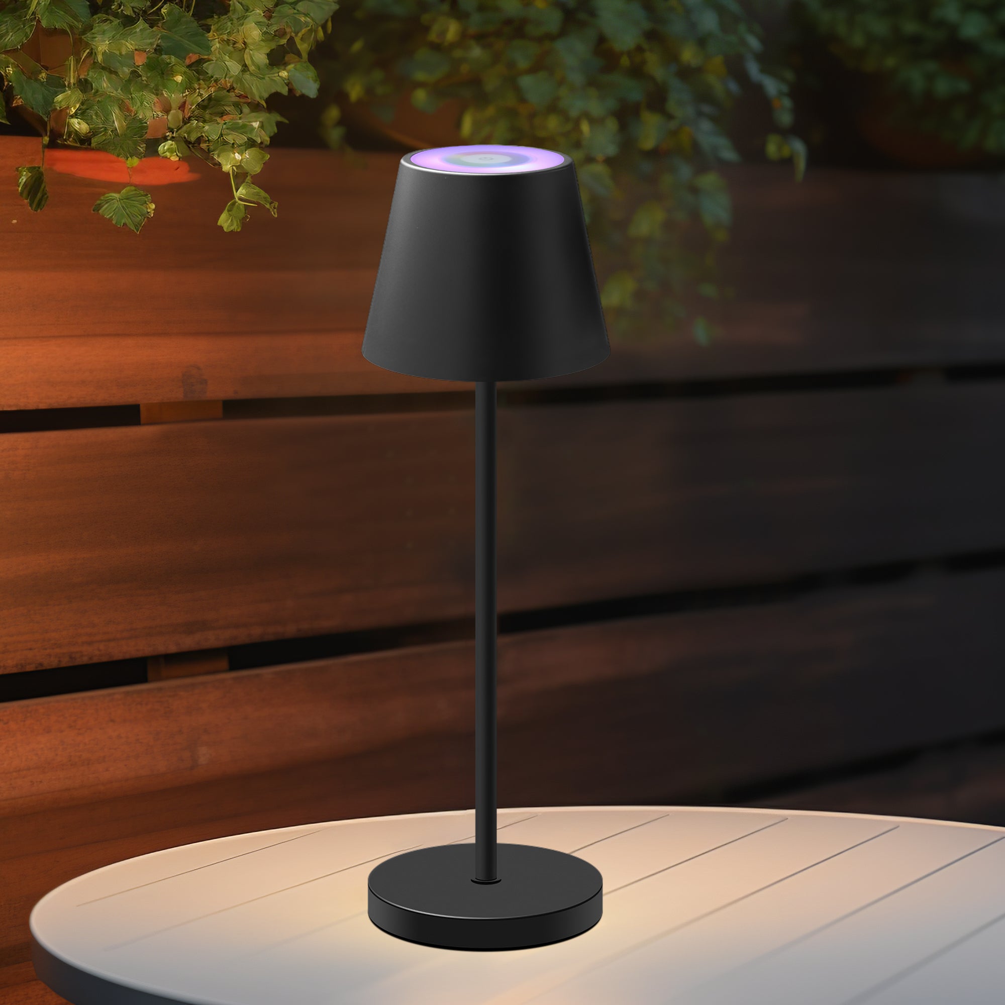 Enoki Portable RGB Table Lamp - Black 7