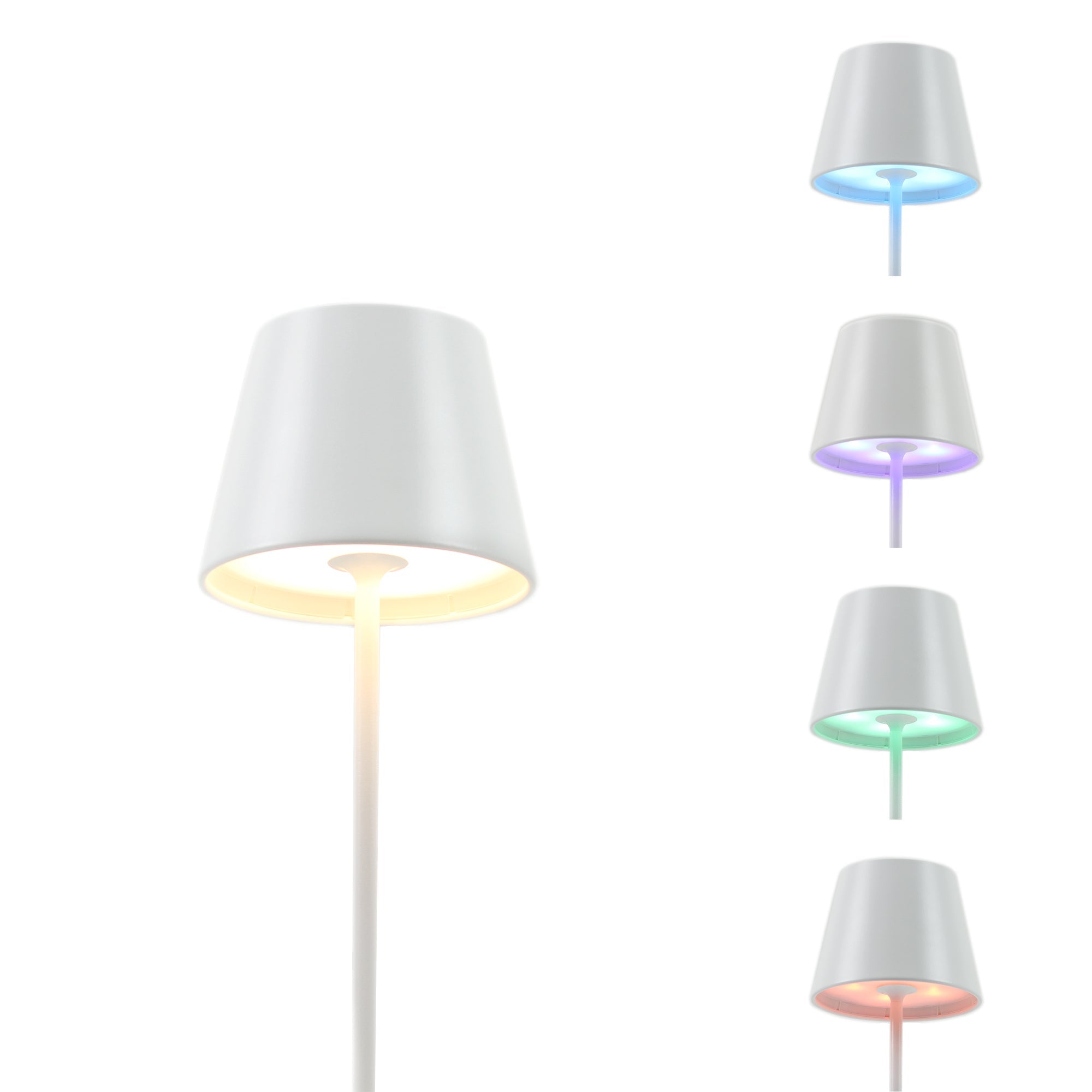 Enoki Portable RGB Table Lamp - White 3