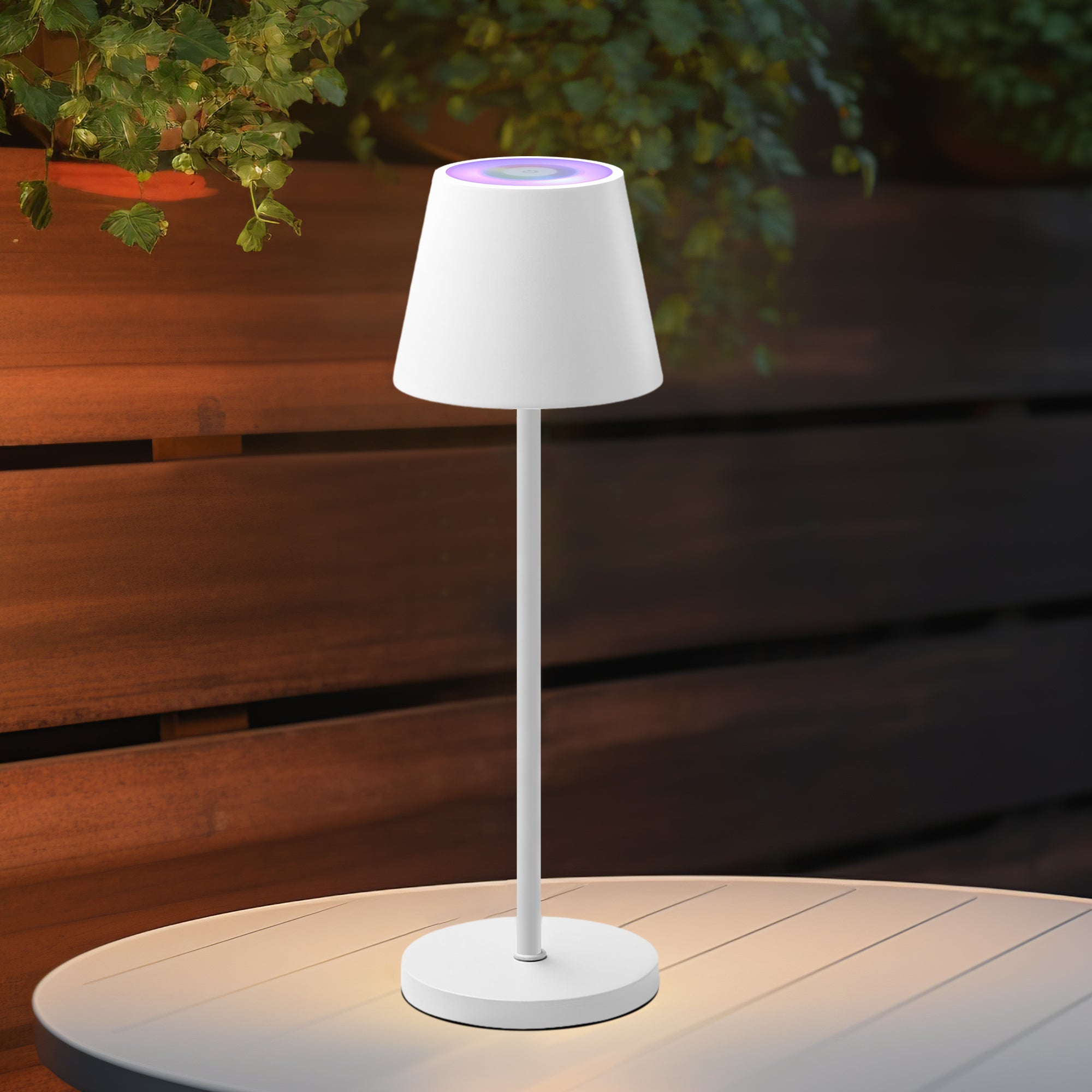 Enoki Portable RGB Table Lamp - White 8