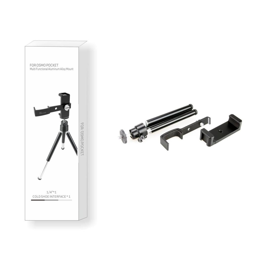 Versatile Aluminum Tripod for Dji Pocket - Multi-functional 6
