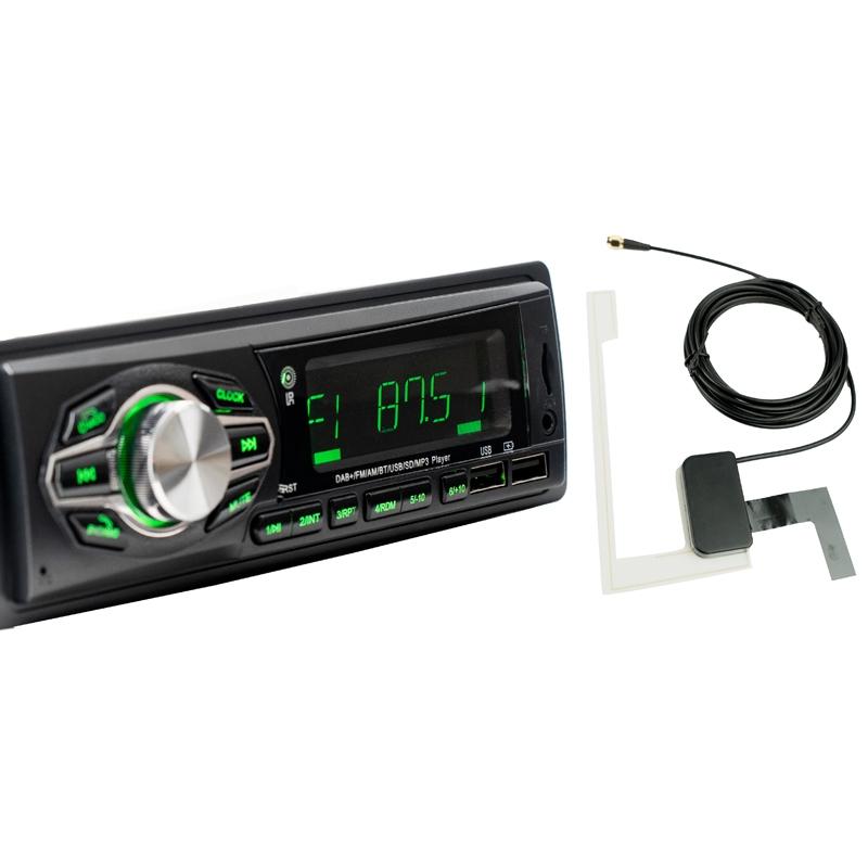 Single Ingot Car Dab + Bluetooth Player - Mp3 Digital Broadcast 5