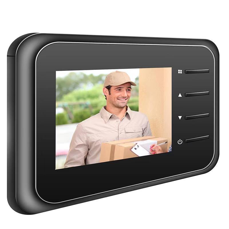 Smart Cat Eye Video Doorbell - 2.4 Hd Electronic Home 3