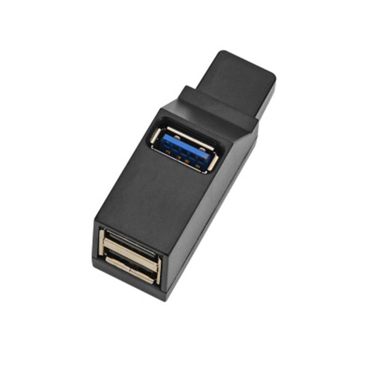 Compact 3-Port Usb Hub With Lanyard 3