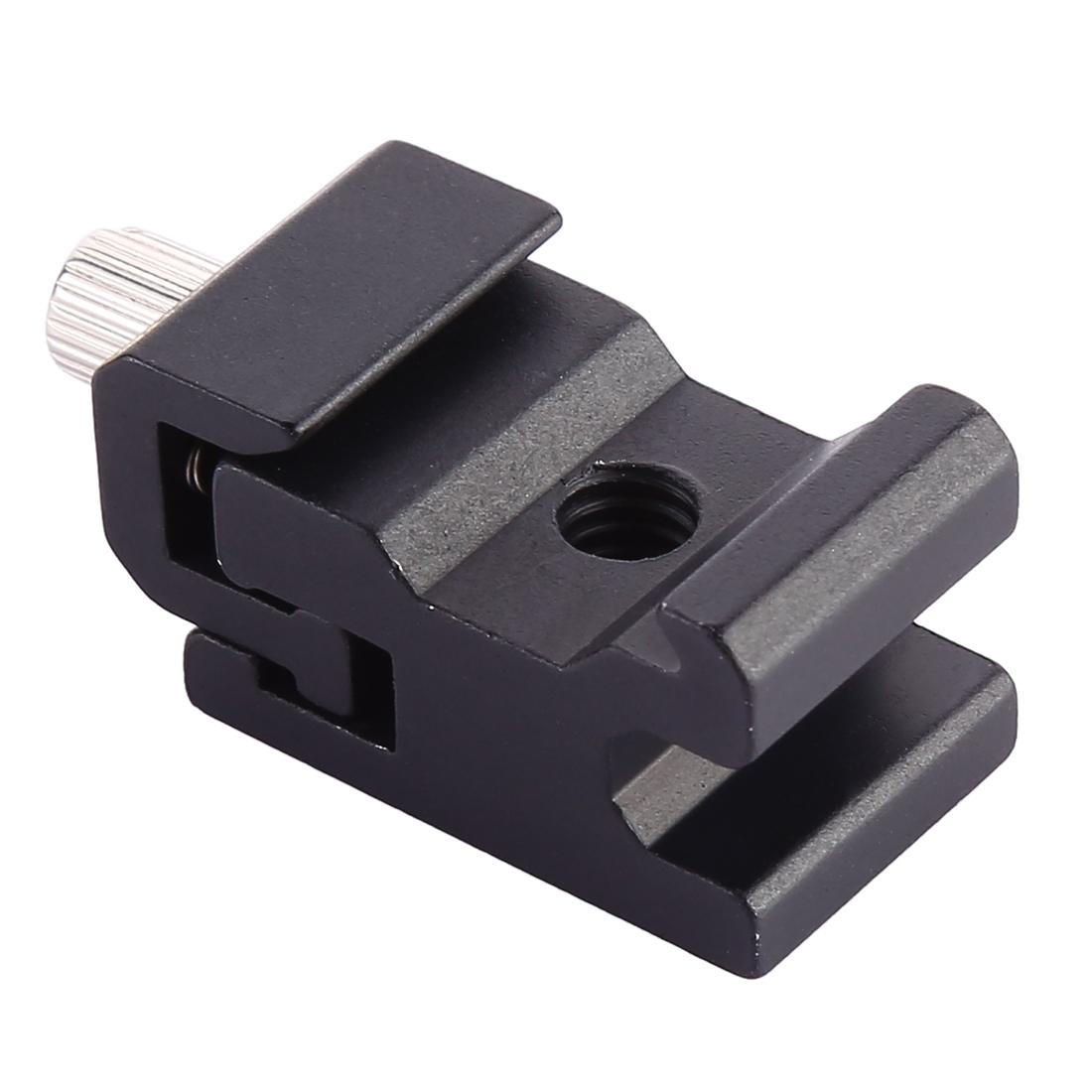 Metal Flash Stand Bracket With Cold Shoe Lamp Head 4