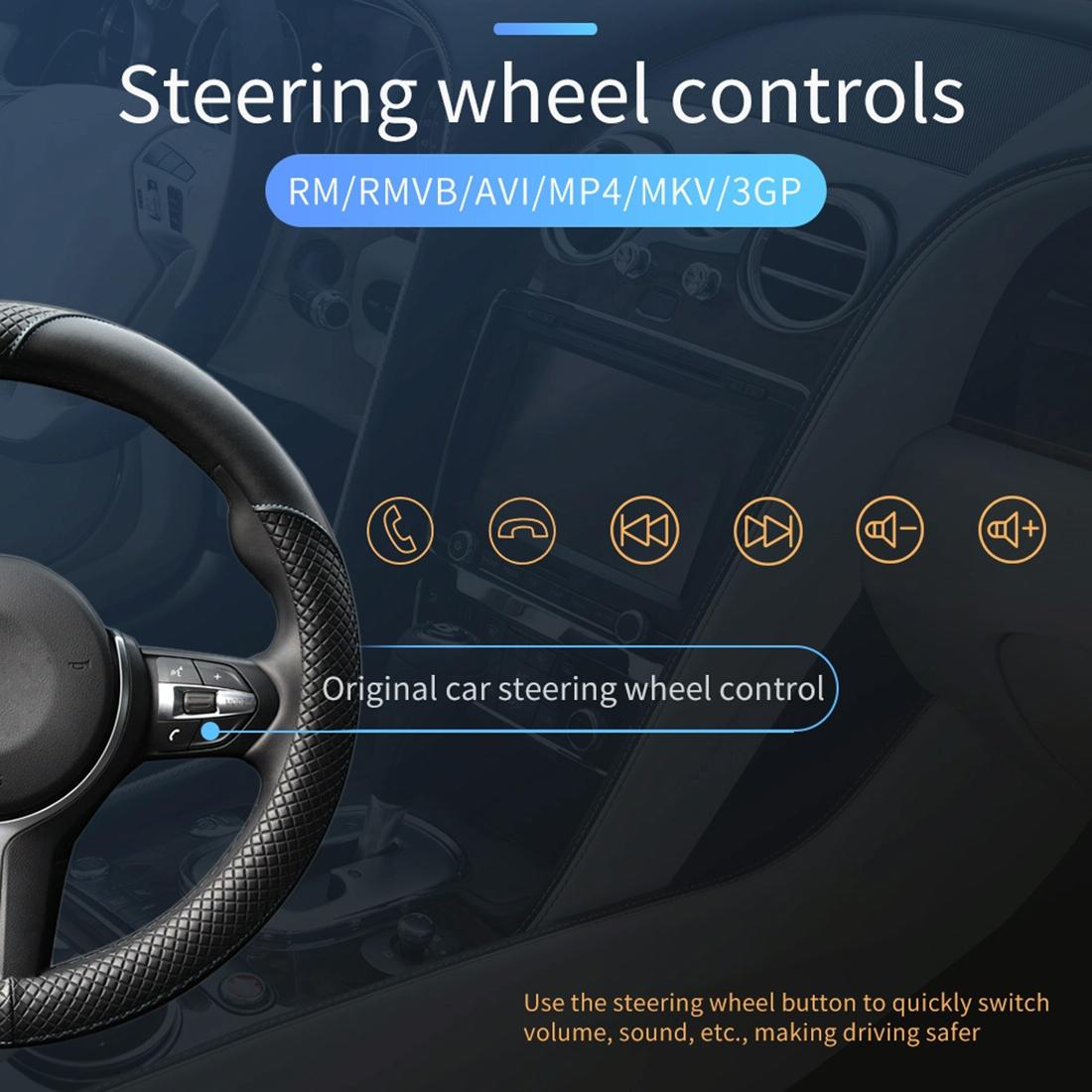 7 Inch Hd Car Radio Receiver Mp5 Player Fm / Am / Rds / Bluetooth / Phone Link Remote Control 7