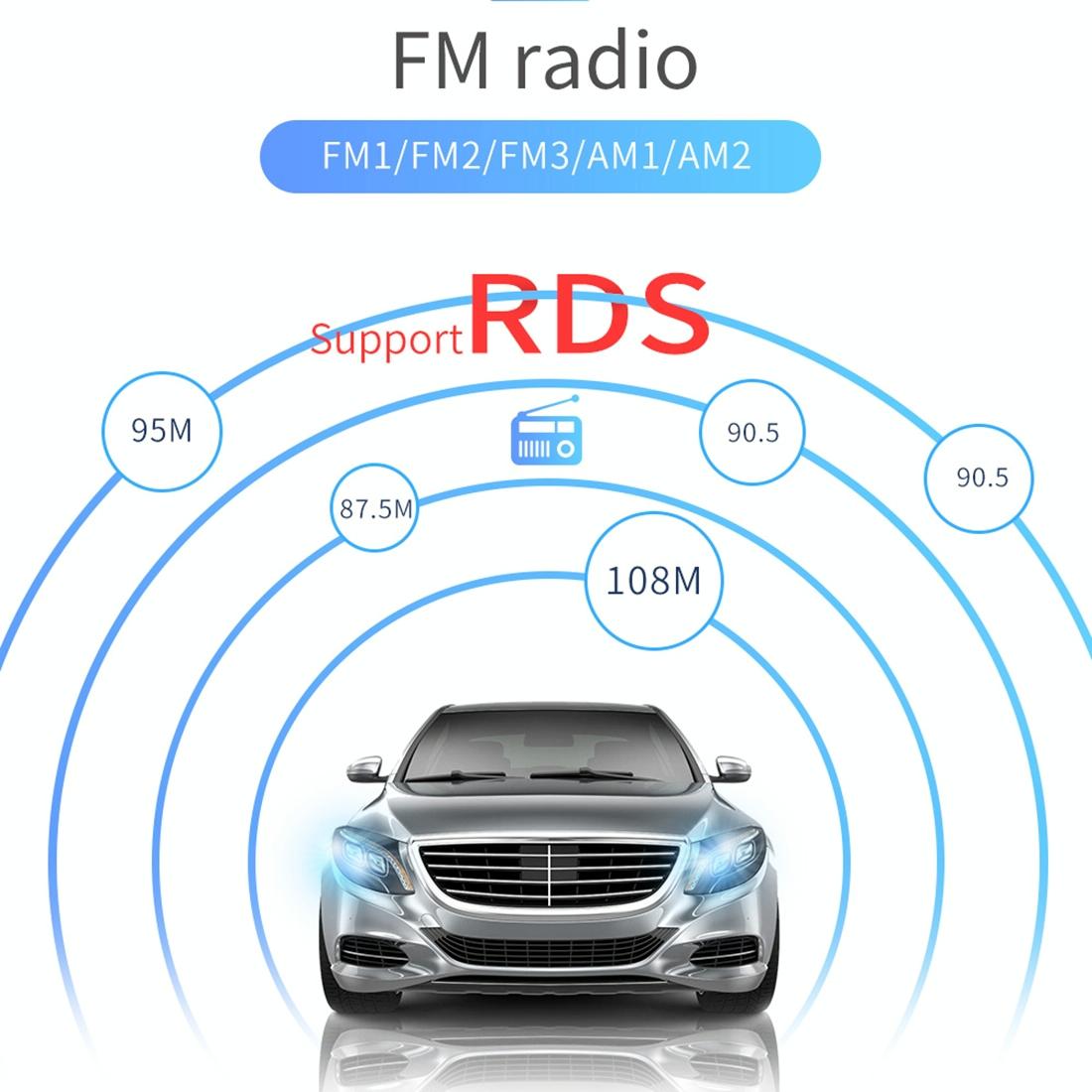 7 Inch Hd Car Radio Receiver Mp5 Player Fm / Am / Rds / Bluetooth / Phone Link Remote Control 10
