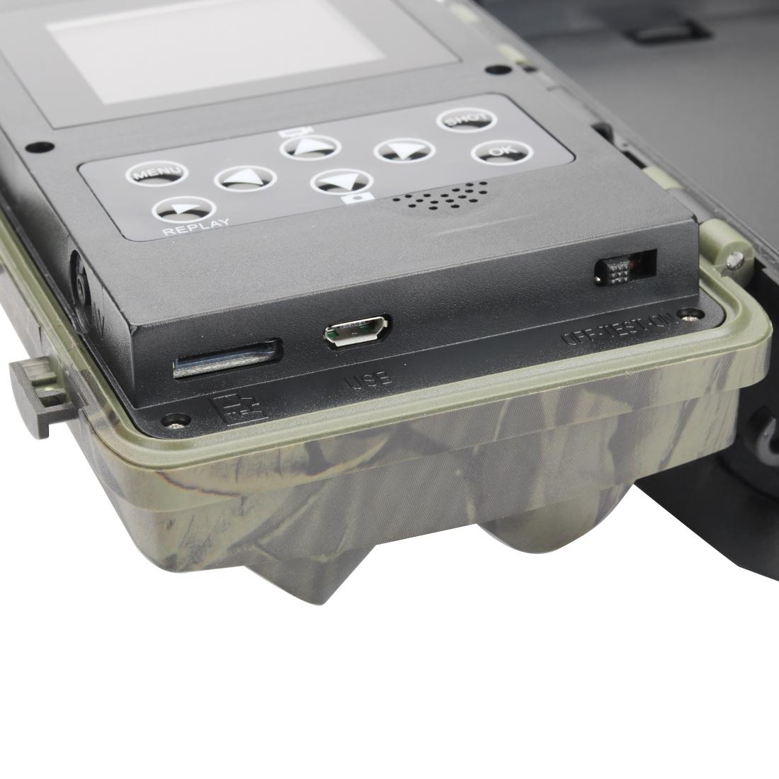 8Mp Waterproof Trail Camera With Night Vision And Wide Angle Lcd 6