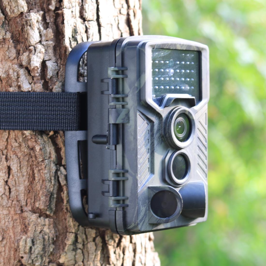 8Mp Waterproof Trail Camera With Night Vision And Wide Angle Lcd 8