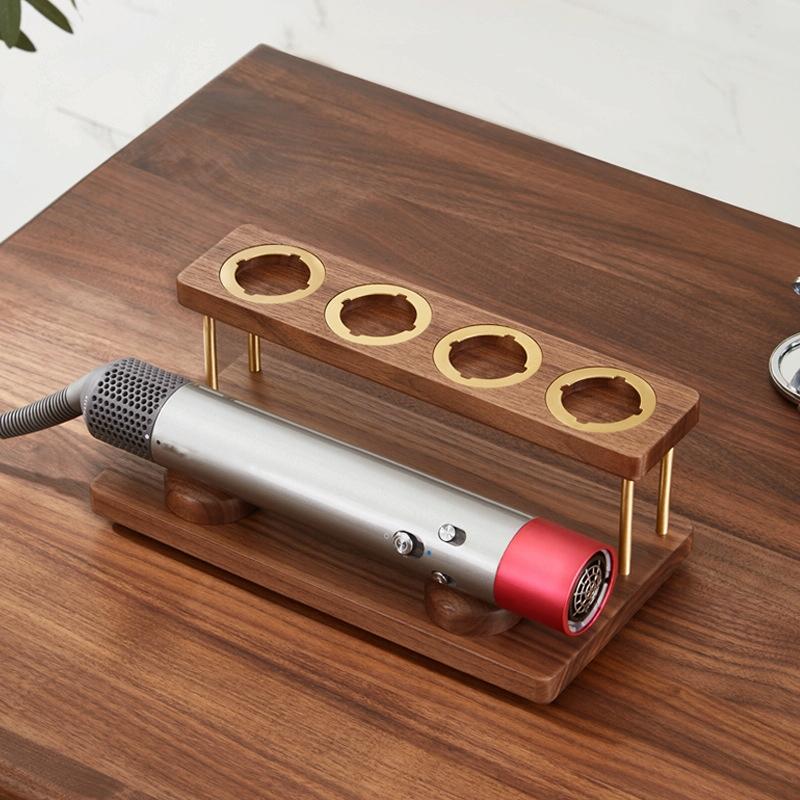 Countertop Organizer for Dyson Airwrap - Walnut Rack 6