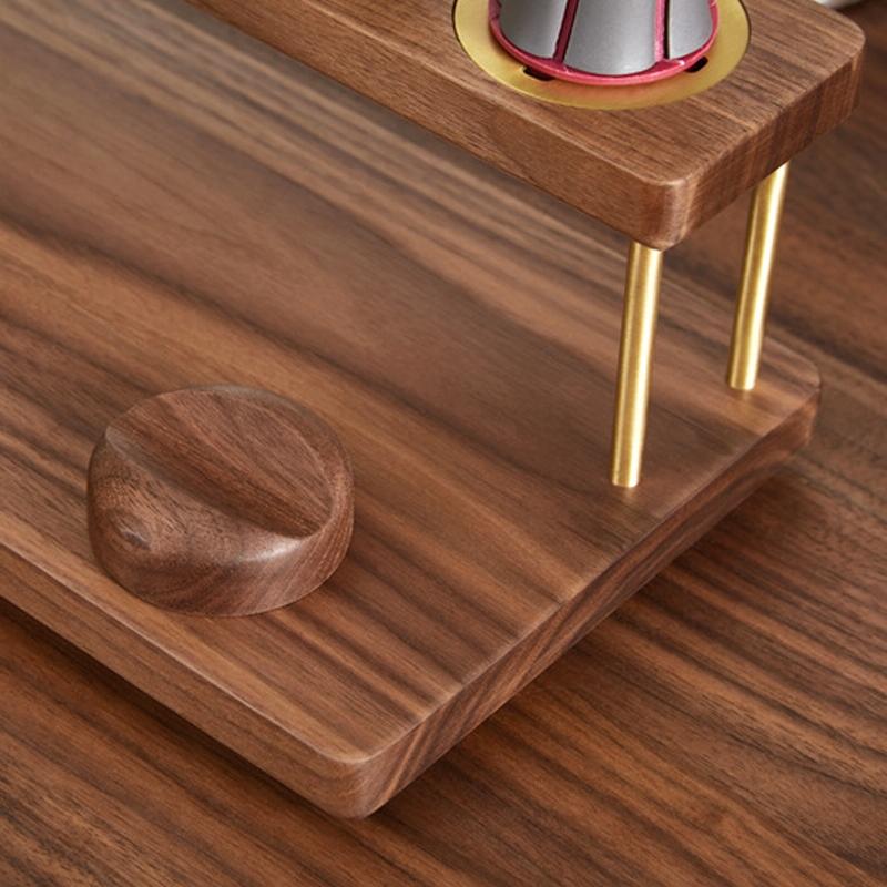 Countertop Organizer for Dyson Airwrap - Walnut Rack 8