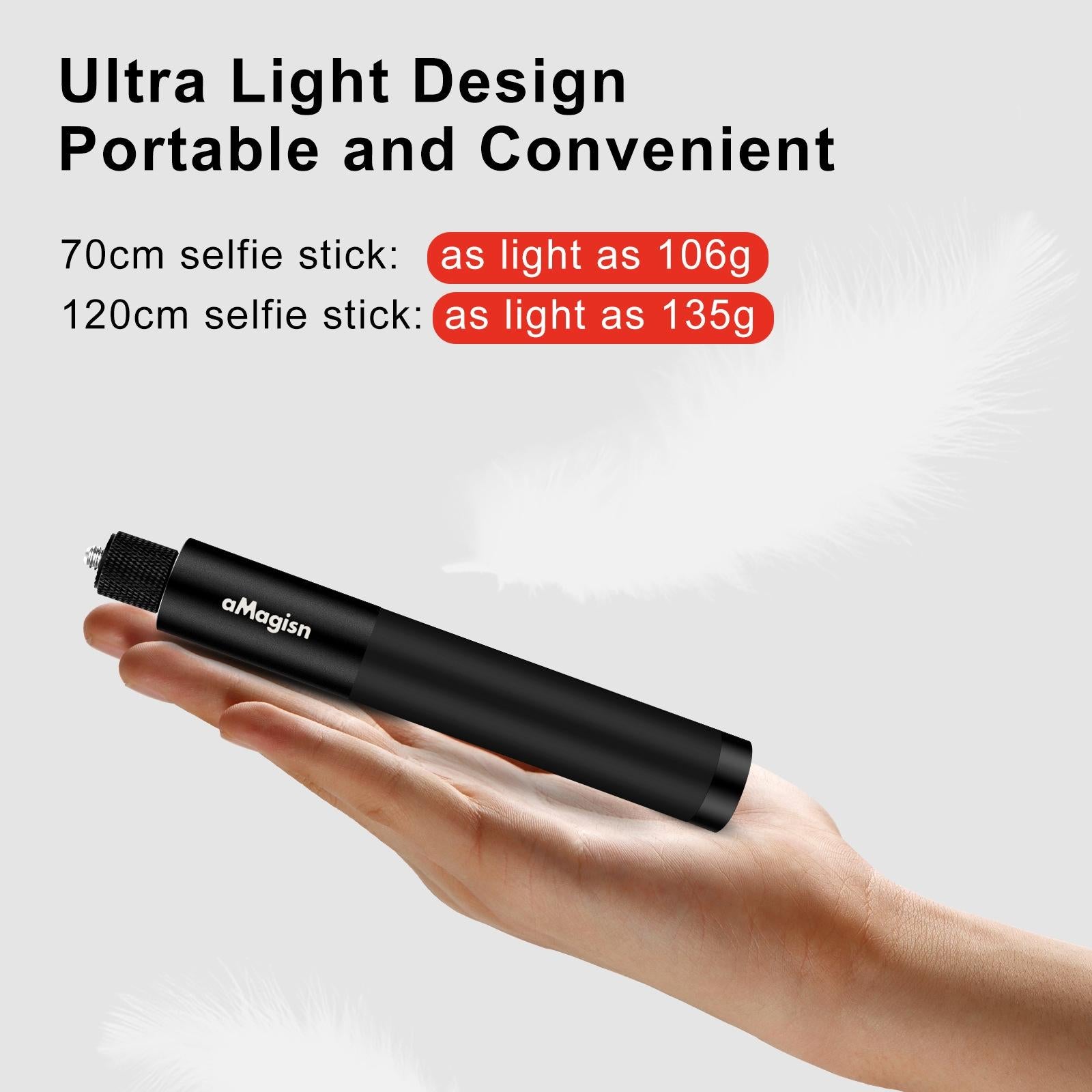 Universal Selfie Stick for Insta360 one x and Sport Cameras - 1.2m 4