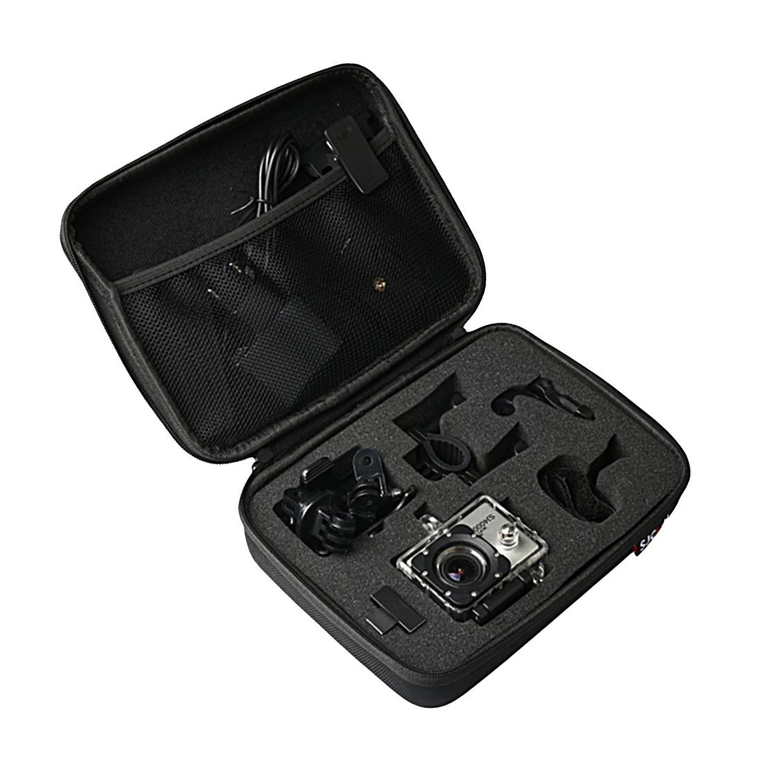 Shockproof Camera Bag for Sjcam and Selfie Stick - Portable 22x16x6cm 4