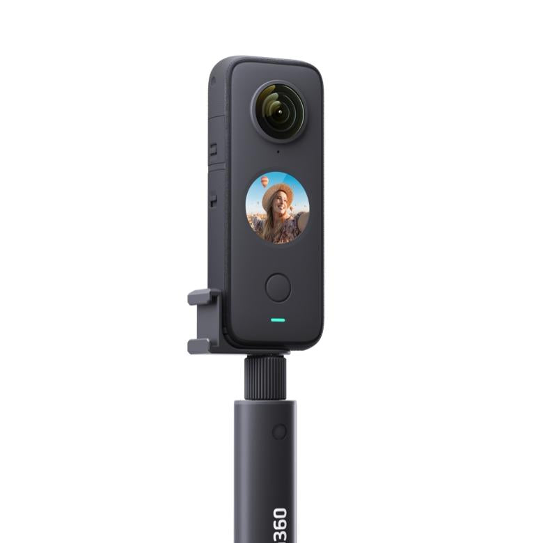 Selfie Stick with Cold Shoe Mount for Insta360 one X2 3