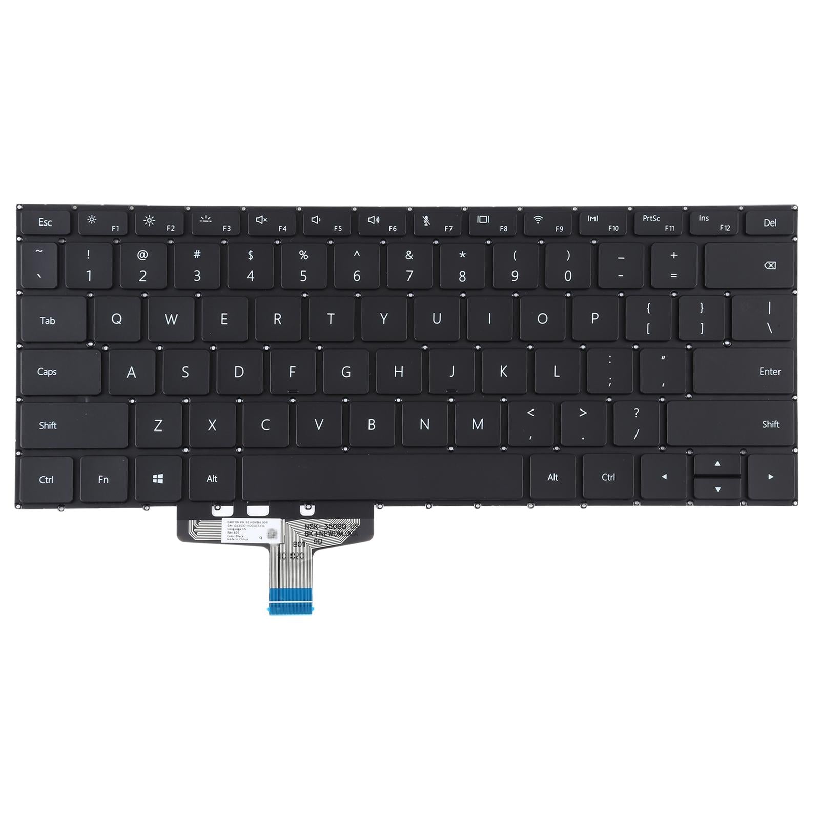 Us Version Keyboard for Huawei Matebook 13 Vlt-w60 / W50