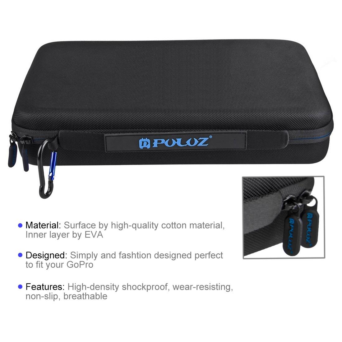 Waterproof Travel Case for Action Cameras and Accessories - Large Size 6