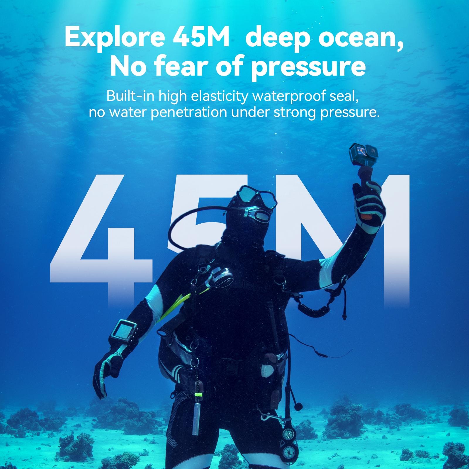 Full Scene Waterproof Diving Housing with Anti-fog 4