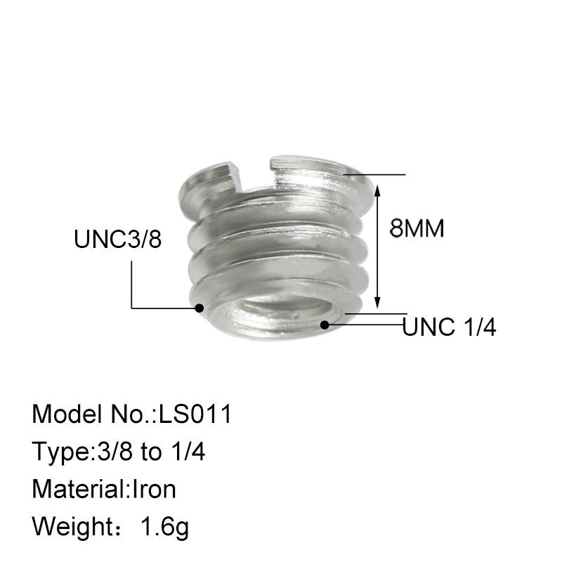 Camera Screw Conversion Set - 1 / 4 To 3 / 8 - 2 Pieces 5