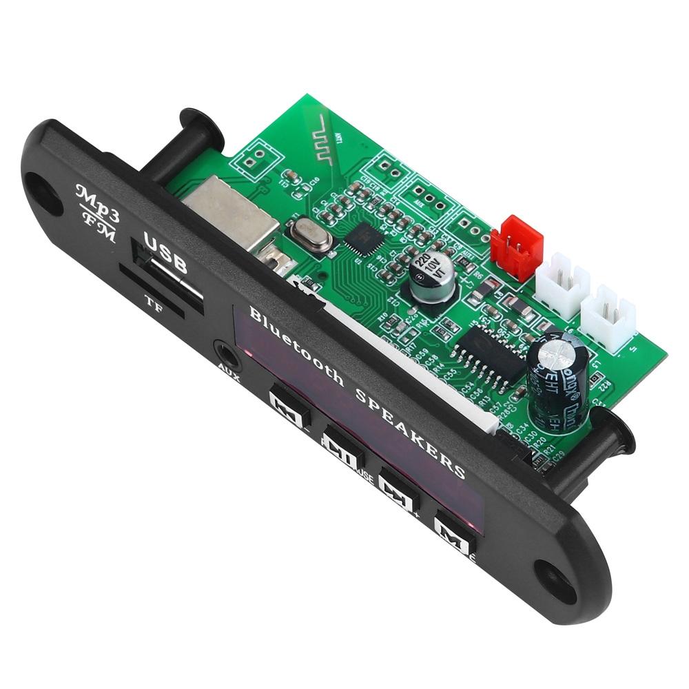 12V Car Mp3 Player Board With Fm Radio Bluetooth Remote Usb Tf 3