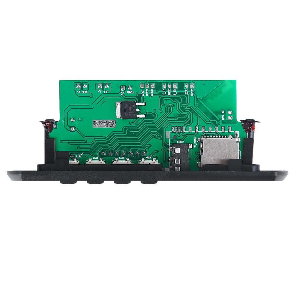 12V Car Mp3 Player Board With Fm Radio Bluetooth Remote Usb Tf 4
