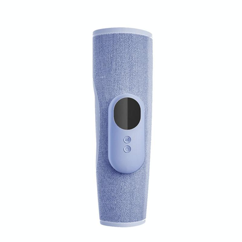 Blue Wireless Leg Massager Hot Compress + Air Pressure + Vibration