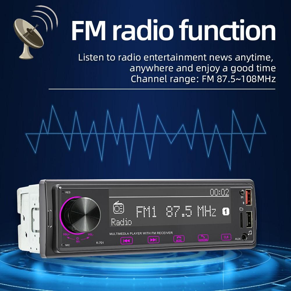 2.5D Touch Car Mp3 Player - Bluetooth Radio Find Car 11
