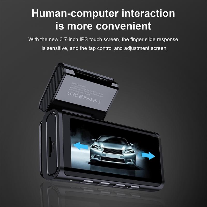 1080p Hd Night Vision Car Recorder with Wifi & Mobile App Support 12