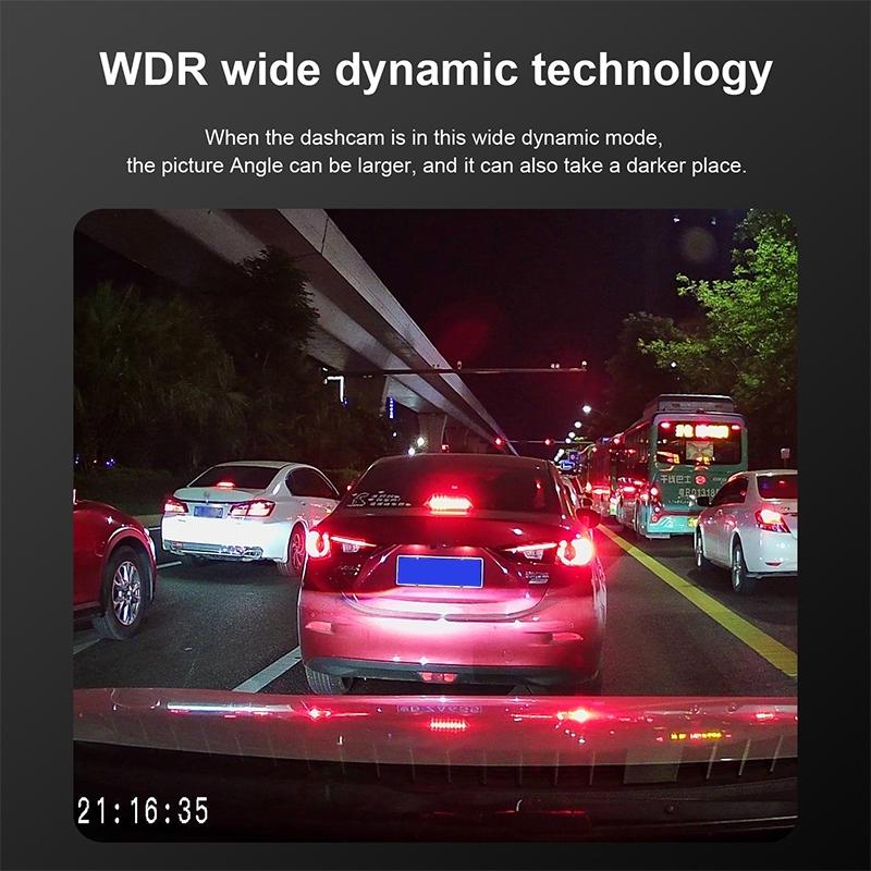 1080p Hd Night Vision Car Recorder with Wifi & Mobile App Support 8