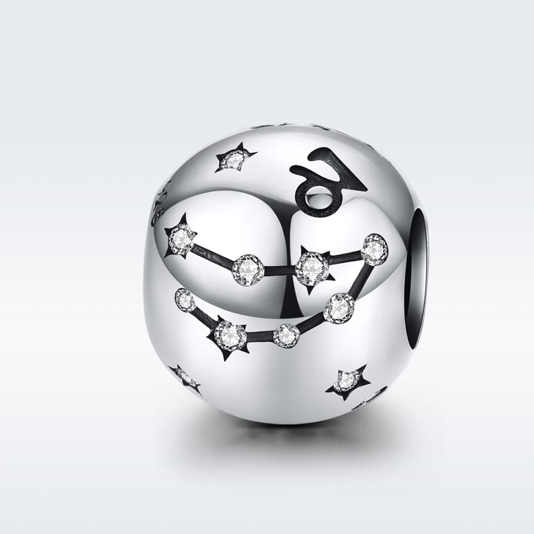 925 Sterling Silver Diy Zodiac Bracelet Beads Capricorn Style - Capricorn 3