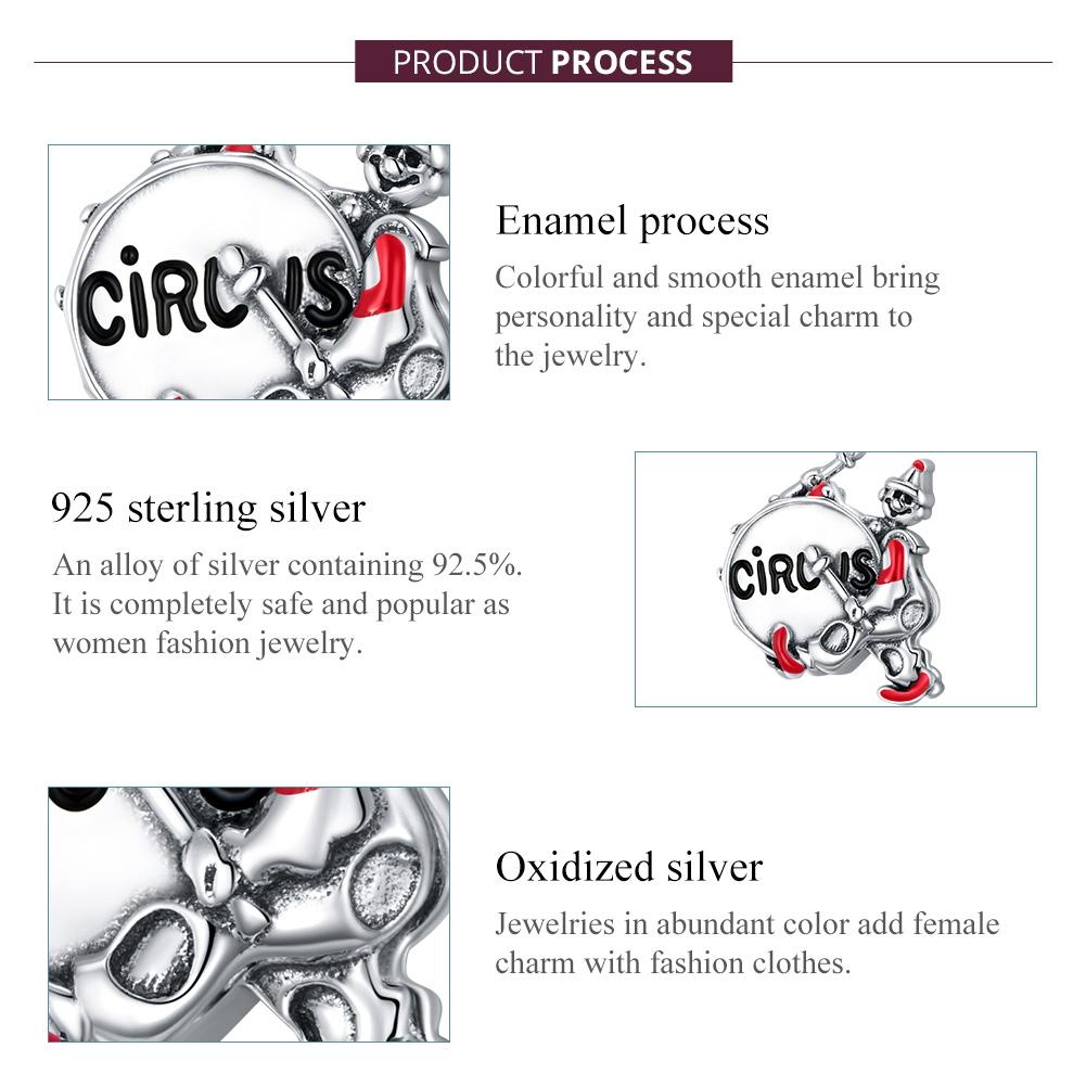 925 Sterling Silver Drummer Beads For Diy Bracelets & Necklaces 5