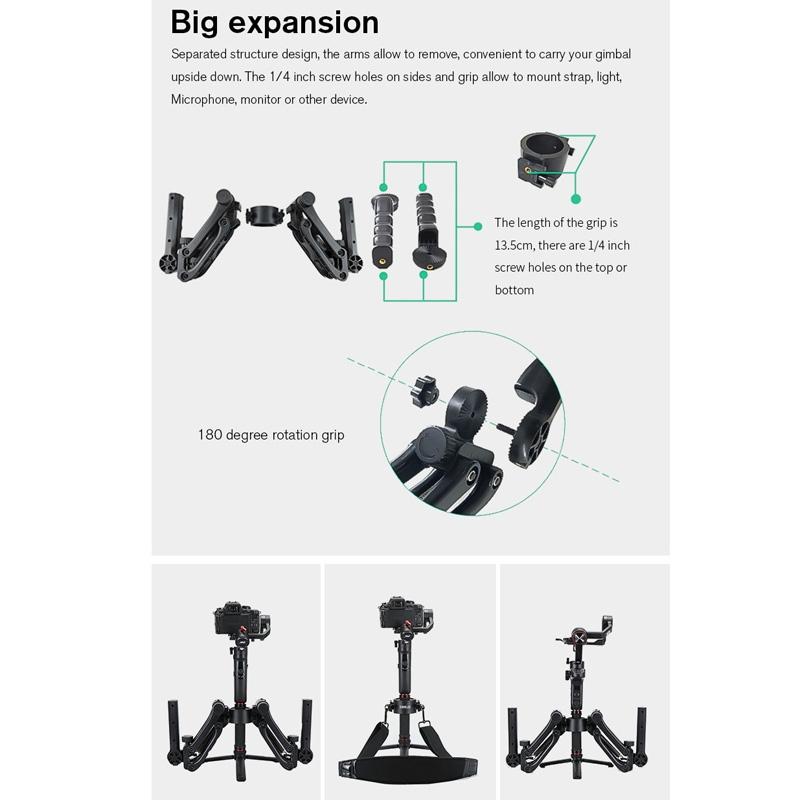 Portable 5-axis Gimbal for Dji Ronin Sc 9