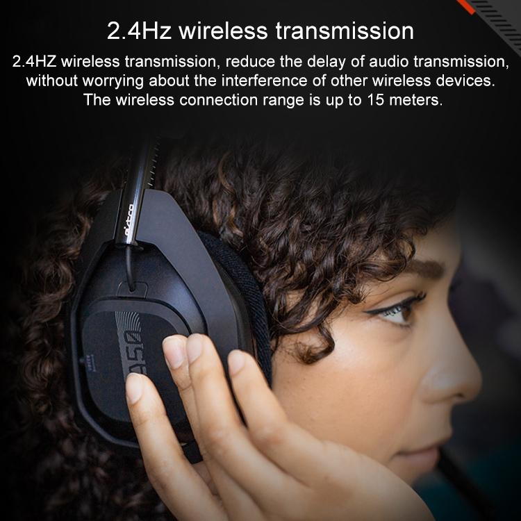 Wireless Gaming Headset With Usb Sound Card & Mic 6