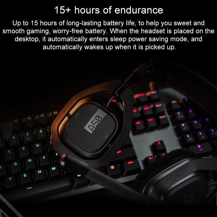 Wireless Gaming Headset With Usb Sound Card & Mic 11