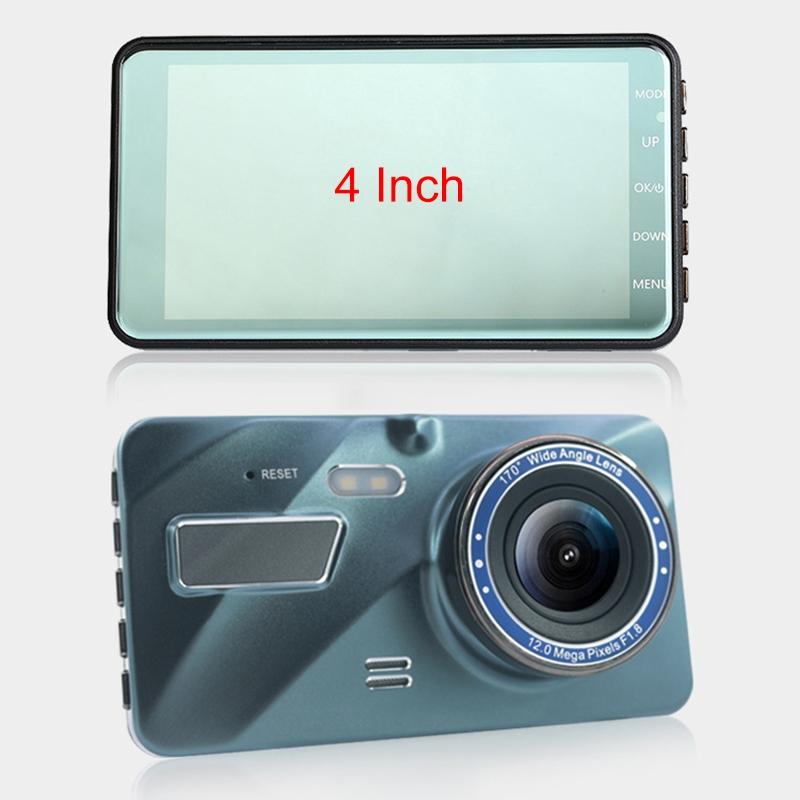 1080p Dual Recording Car Dvr with 4 Touch Screen Parking Monitoring & Loop Recording 3