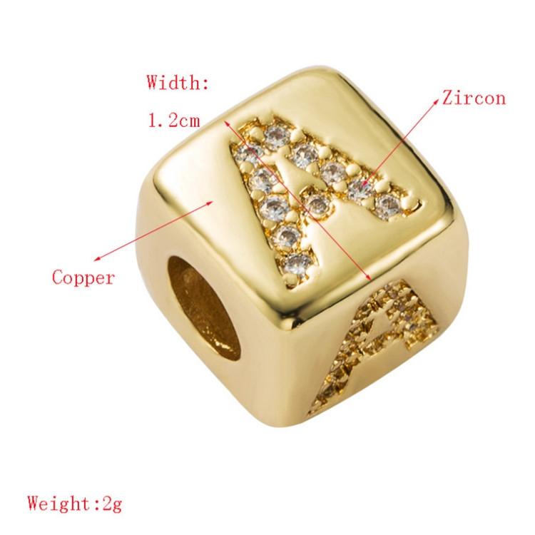 Brass Micro Inlaid Couple Red String Diy Bracelet Style - T 4