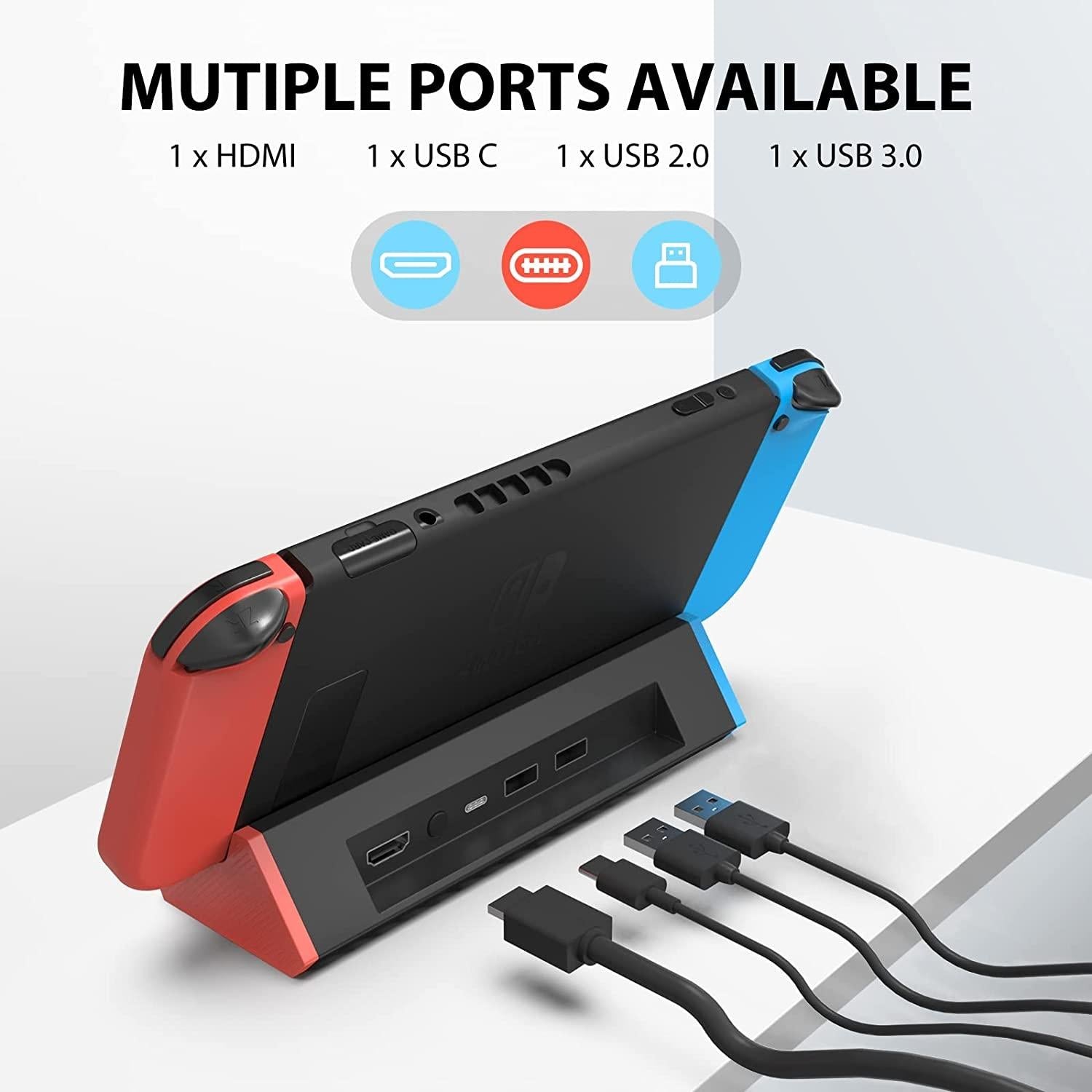 Nintendo Switch 4k Hdmi Adapter - Portable Dock 6