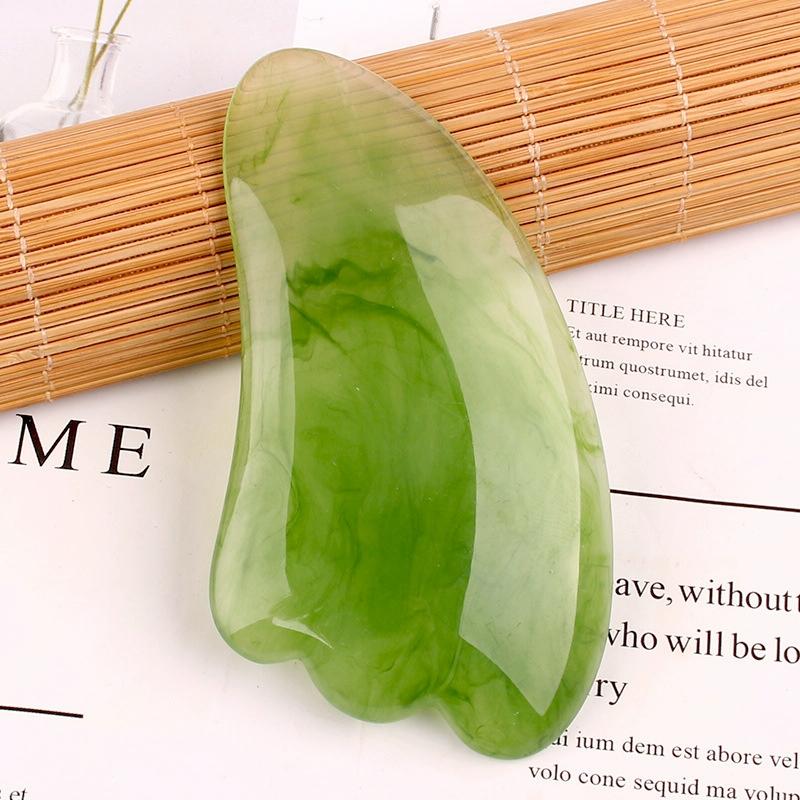 Facial Massage Stick For Beauty Salon Resin Scraping Sheet With Acupuncture Pen 3