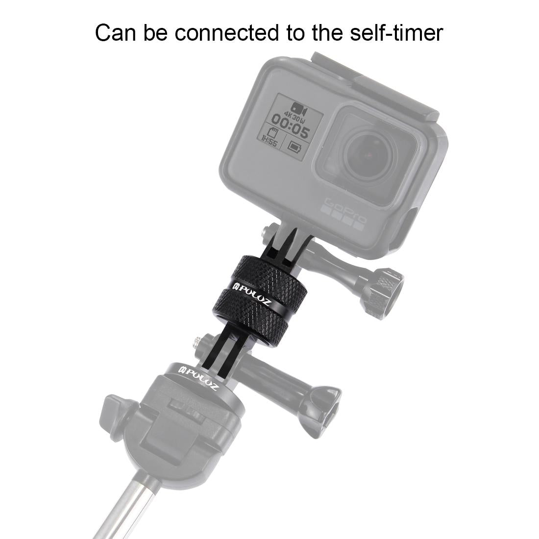 360 Degree Rotation Swivel Arm Tripod Mount for Action Cameras 8