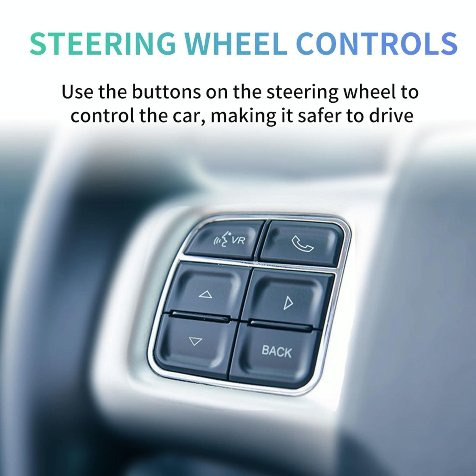 7 Inch Car Android Player Gps Navigation Bluetooth Fm Radio Carplay Mirror Link Wifi Steering Wheel Control 3
