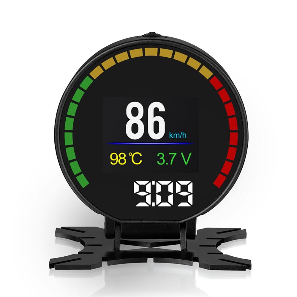 Car Hud Head Up Display Water Temp Speed Voltage
