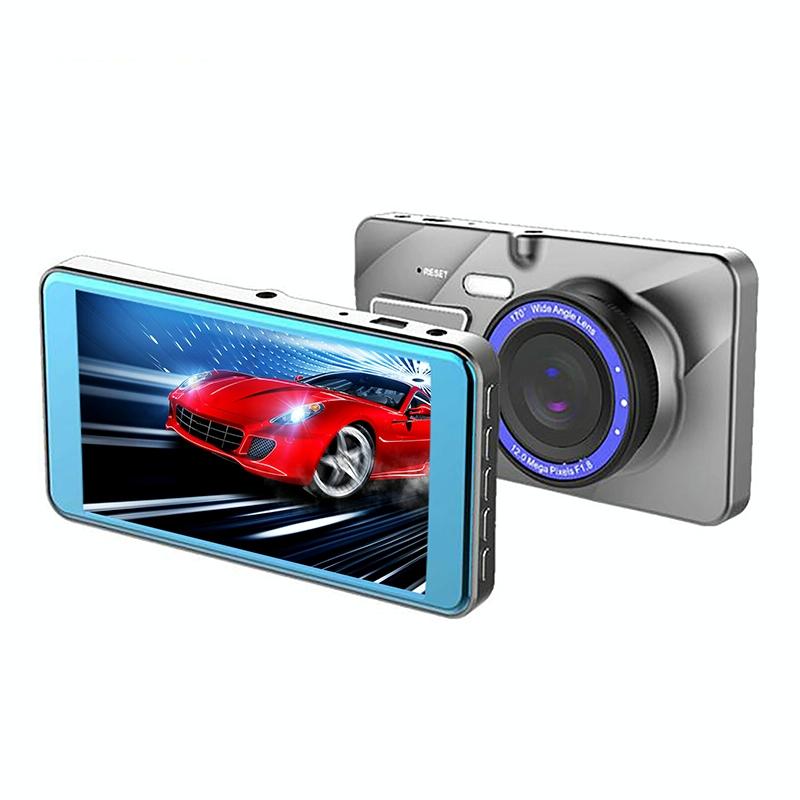 Smart Car Dual Lens Video Camera - Full Hd 1080p Motion Detection Tf Card Support 3