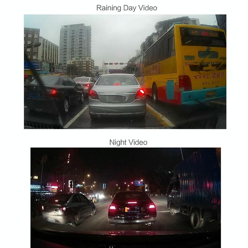 Smart Car Dual Lens Video Camera - Full Hd 1080p Motion Detection Tf Card Support 6