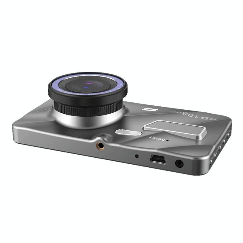 Smart Car Dual Lens Video Camera - Full Hd 1080p Motion Detection Tf Card Support 10