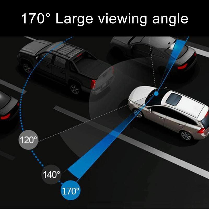 Smart Car Dual Lens Video Camera - Full Hd 1080p Motion Detection Tf Card Support 14