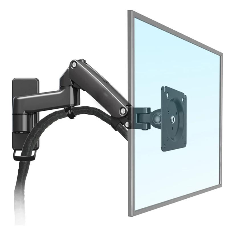 Adjustable Gas Spring Arm Wall Mount for 17-27 Led Lcd Monitors 5